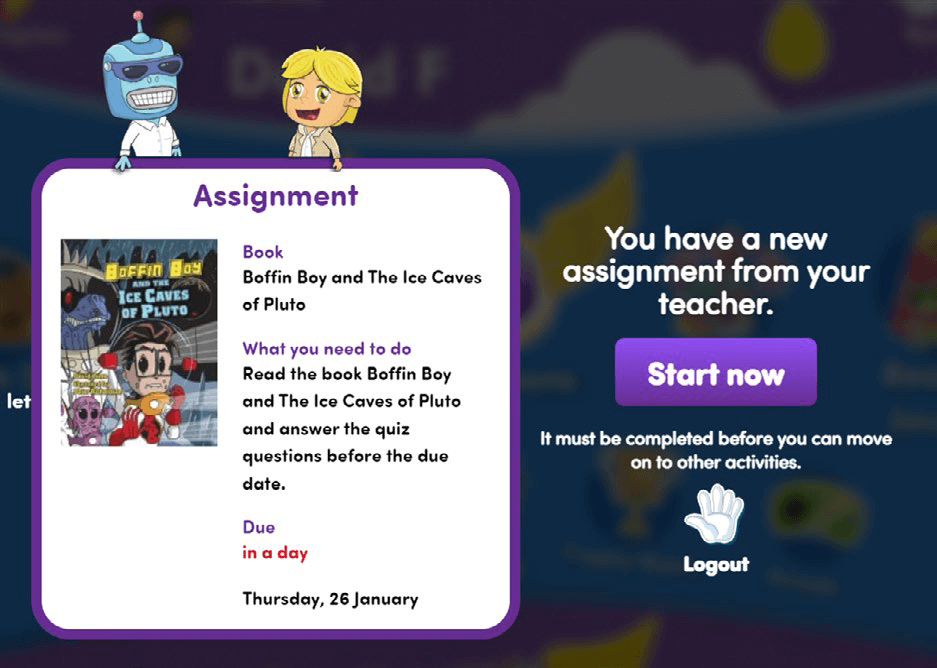 How to assign books to students in Reading Eggs