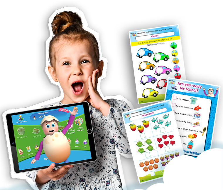 girl with ipad